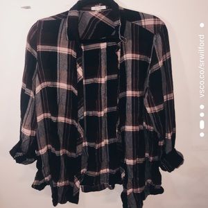 Flannel with Gold Thread